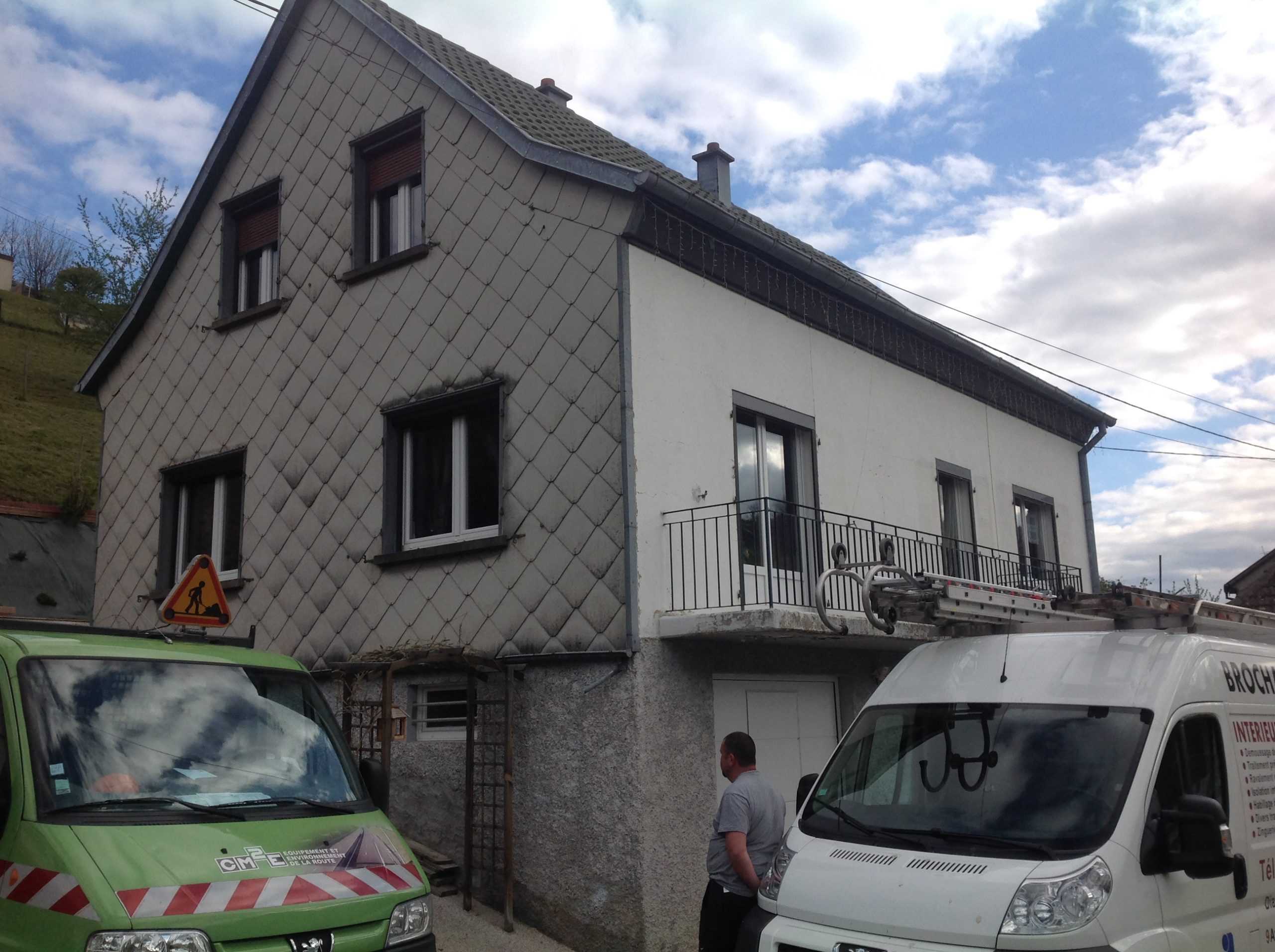 Isolation extérieure avec filet colle à Orbey près de Lapoutroie : une solution efficace pour votre maison